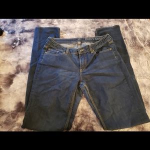NY&Co womens 6 tall curvy skinny jeans